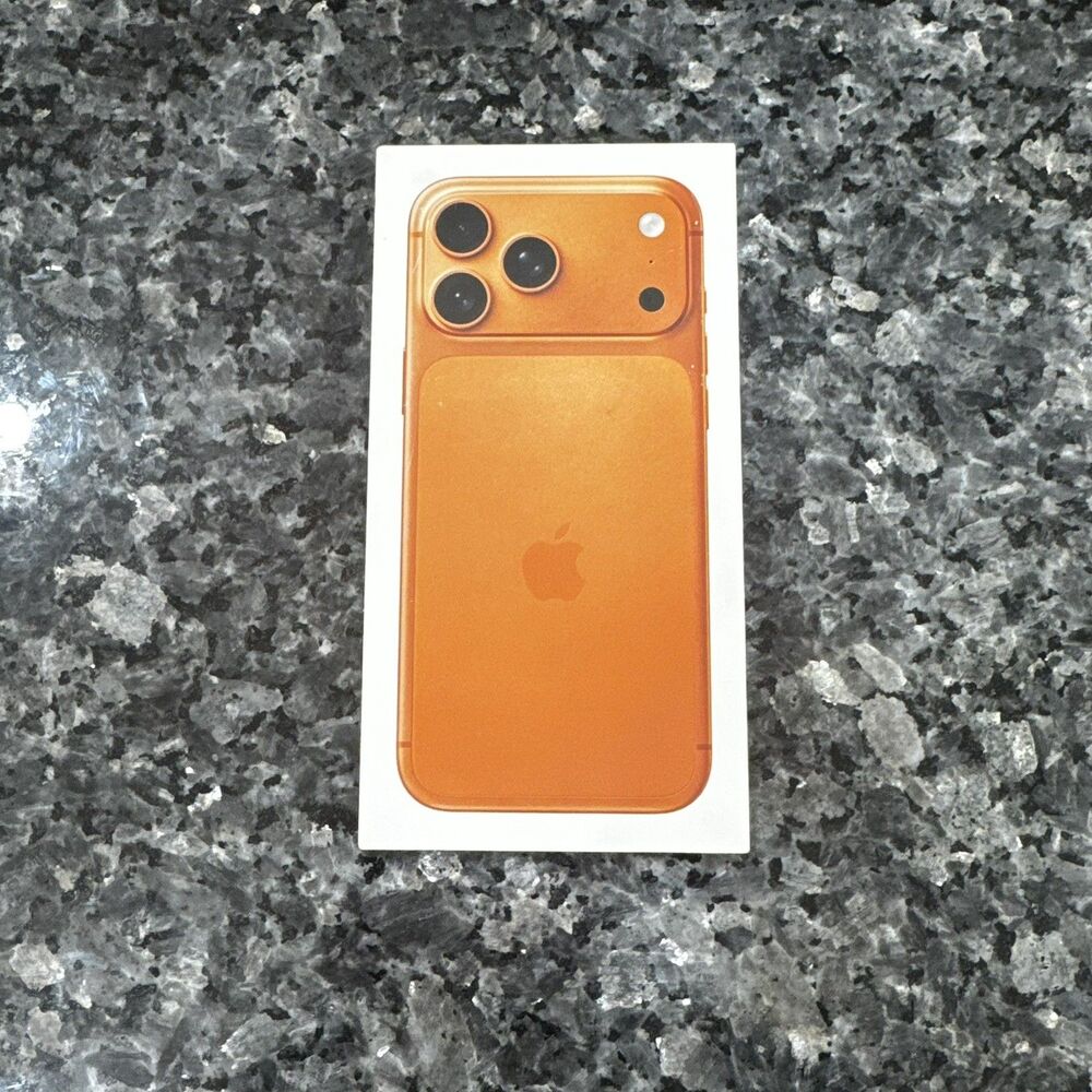 Apple A3257 iPhone 17 Pro Max Orange 256GB *Empty Box Only*